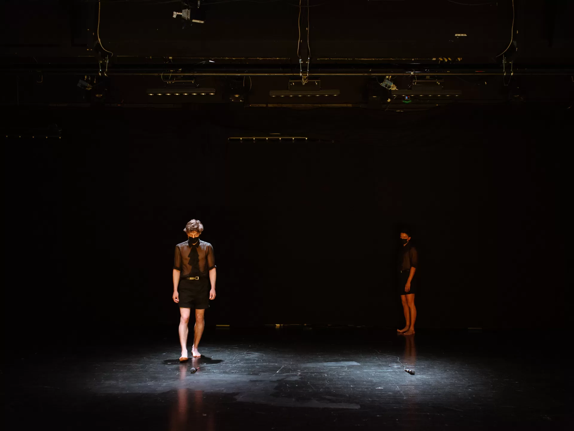 Lenz Moretti und Amaru Albancando als Moritz und Melchior