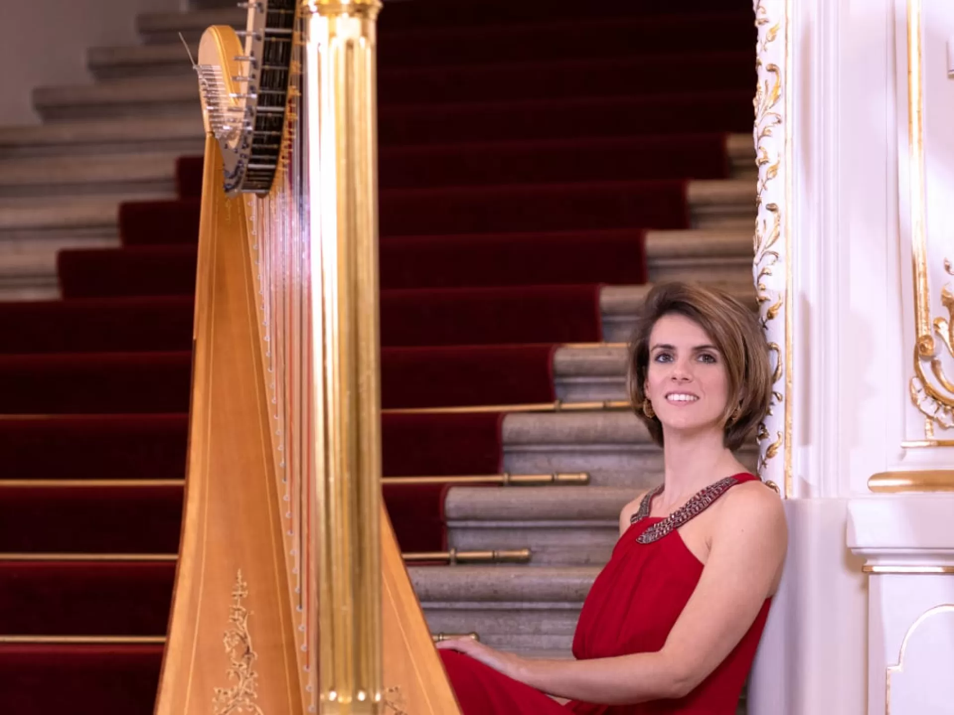 Foto von Solenn Grand mit Harfe