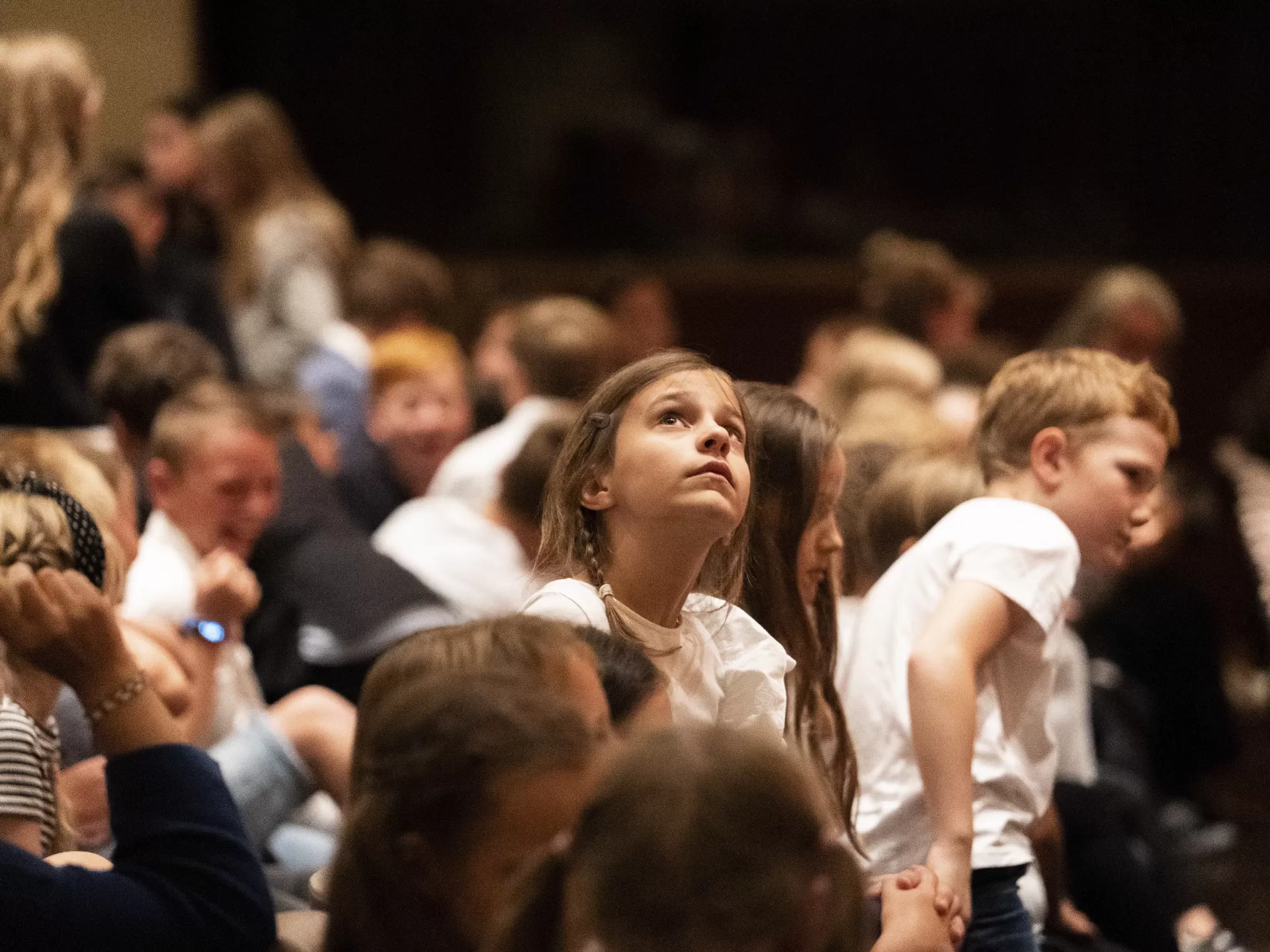Kinder im Publikum