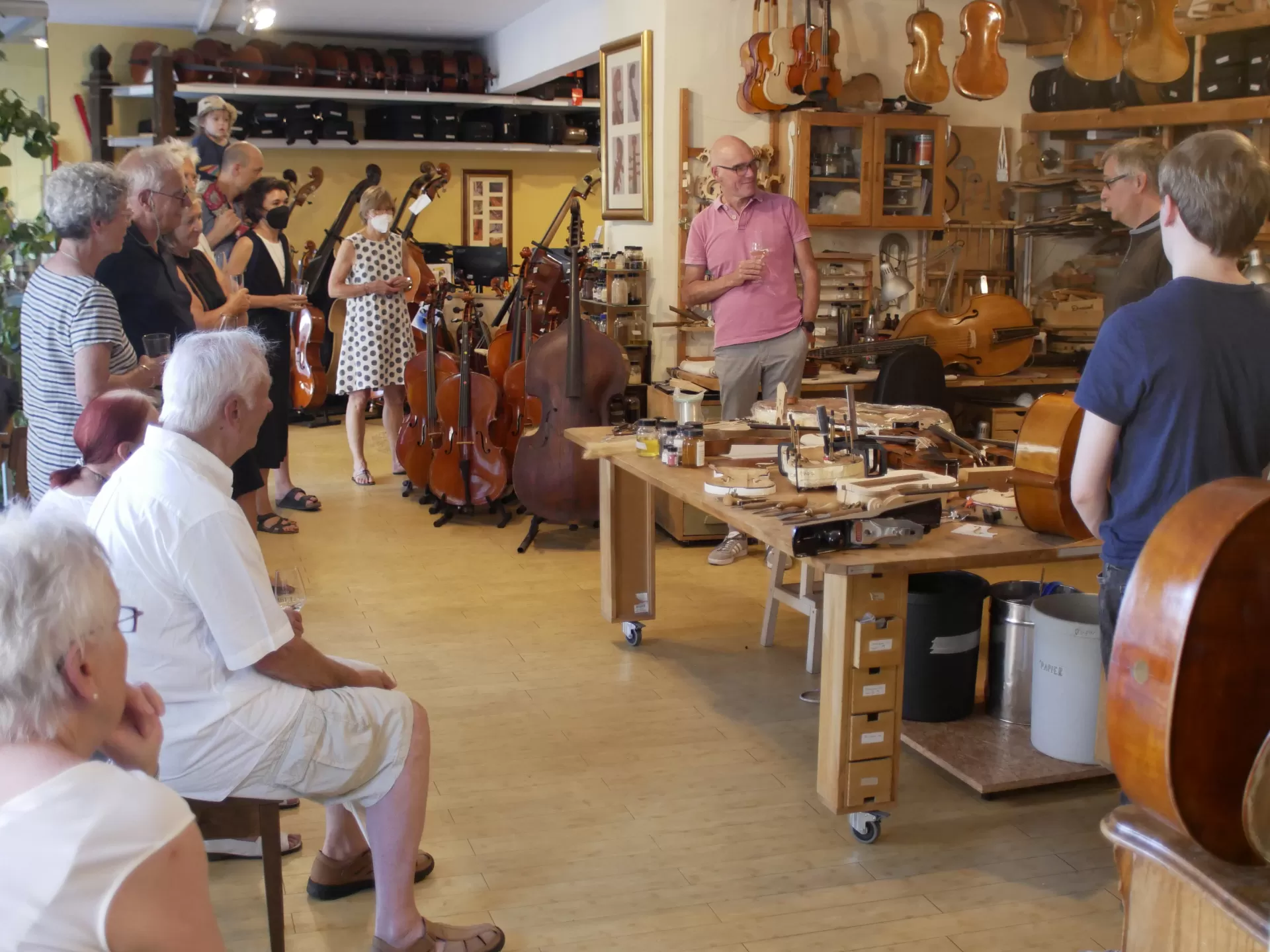 Besuch Geigenbauer Jacobi