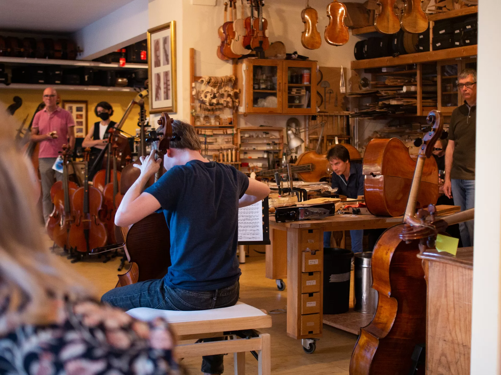 Besuch Geigenbauer Jacobi
