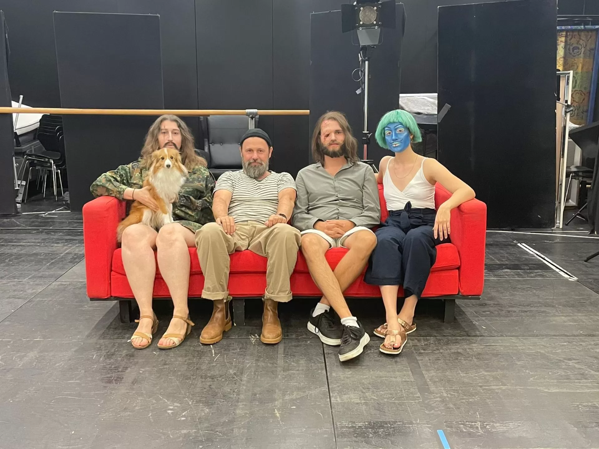 Maskenkurs der Gesangsabteilung Impressionen von 2021