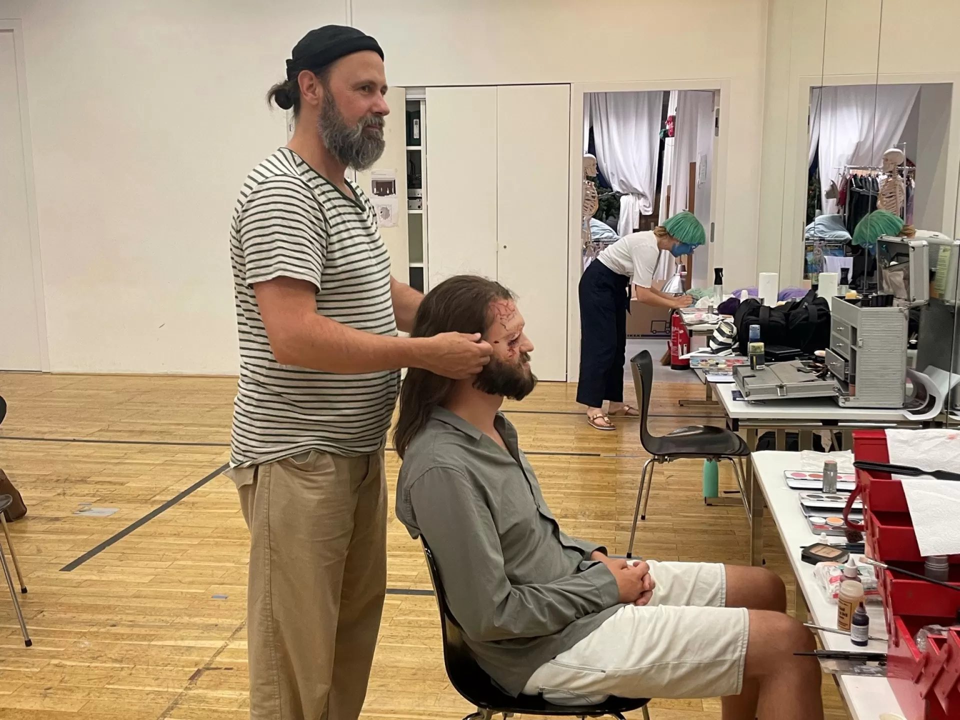 Maskenkurs der Gesangsabteilung Impressionen von 2021