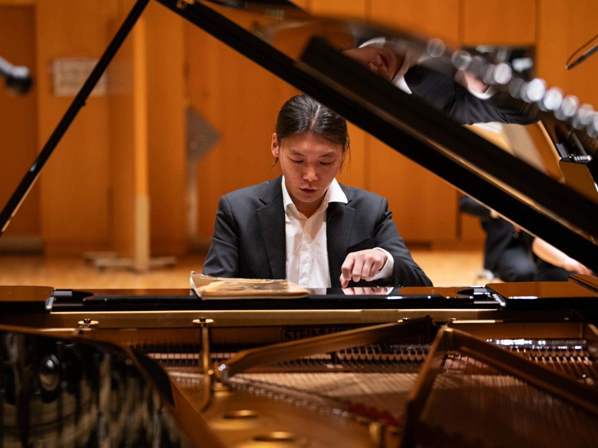 Der Pianist Jaekyoung Lee