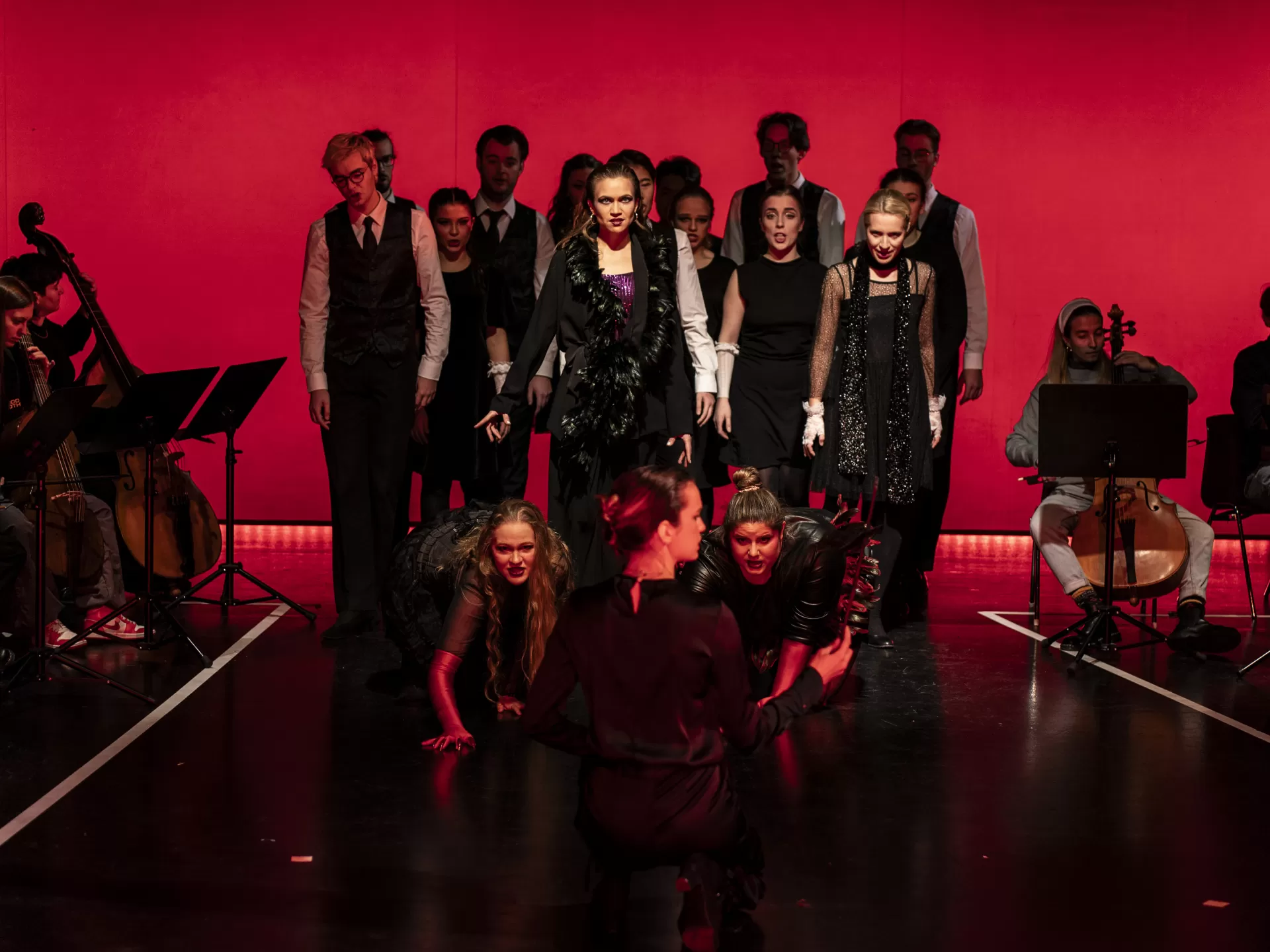 Szene aus der Oper Dido und Aeneas