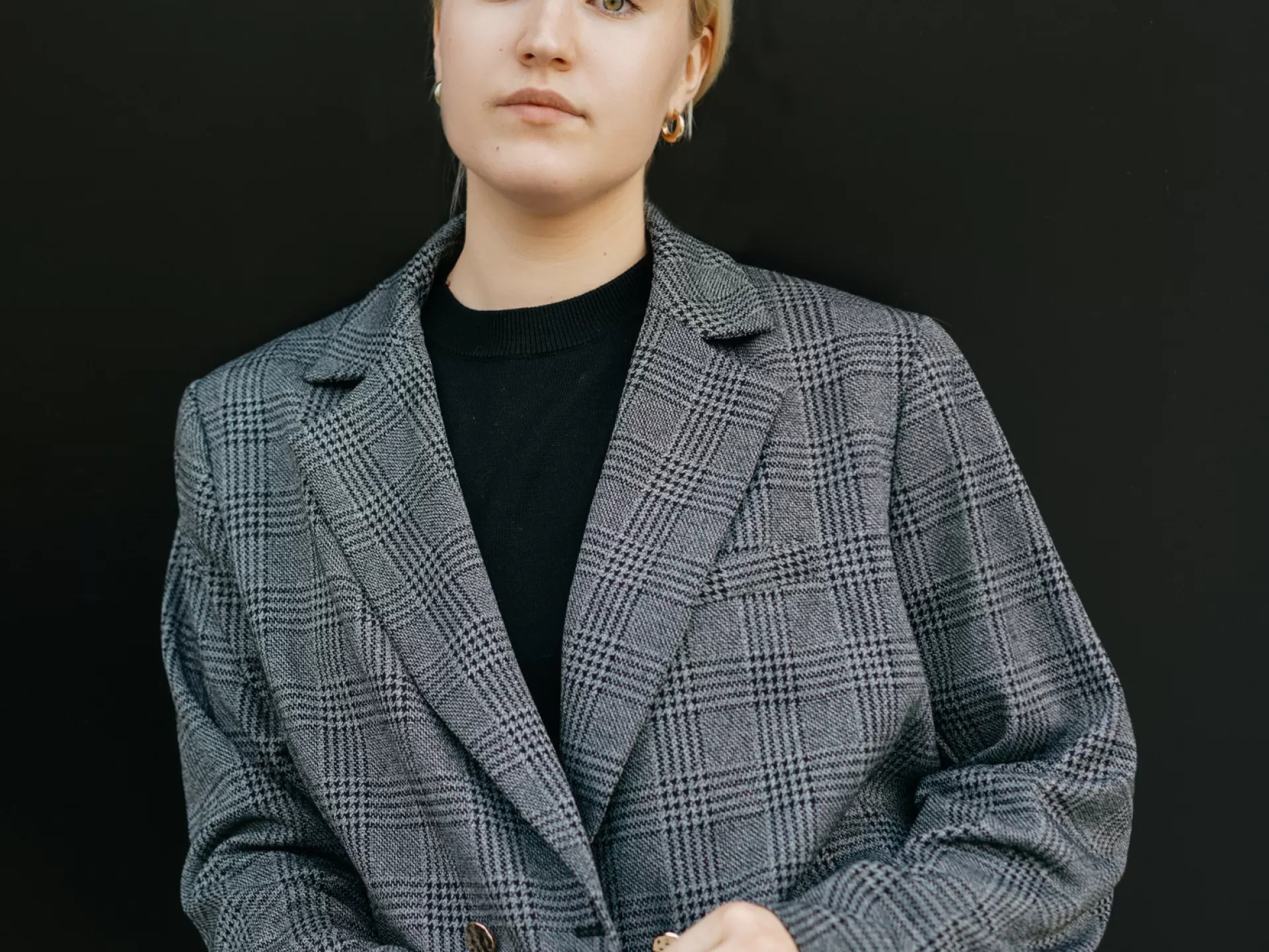 Portrait der Studentin Anastasiia Struzhak.