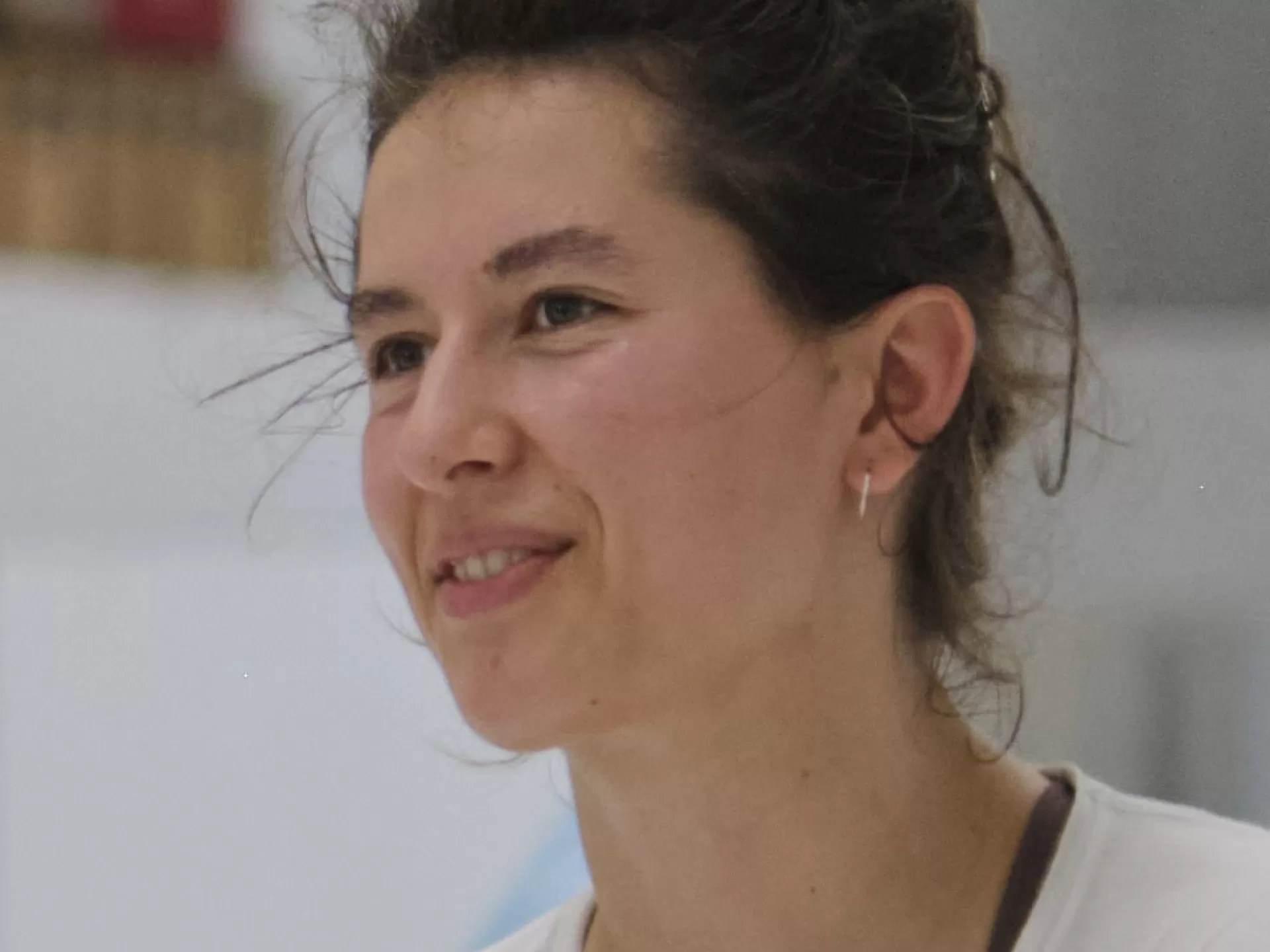 profile picture, young woman, smiling