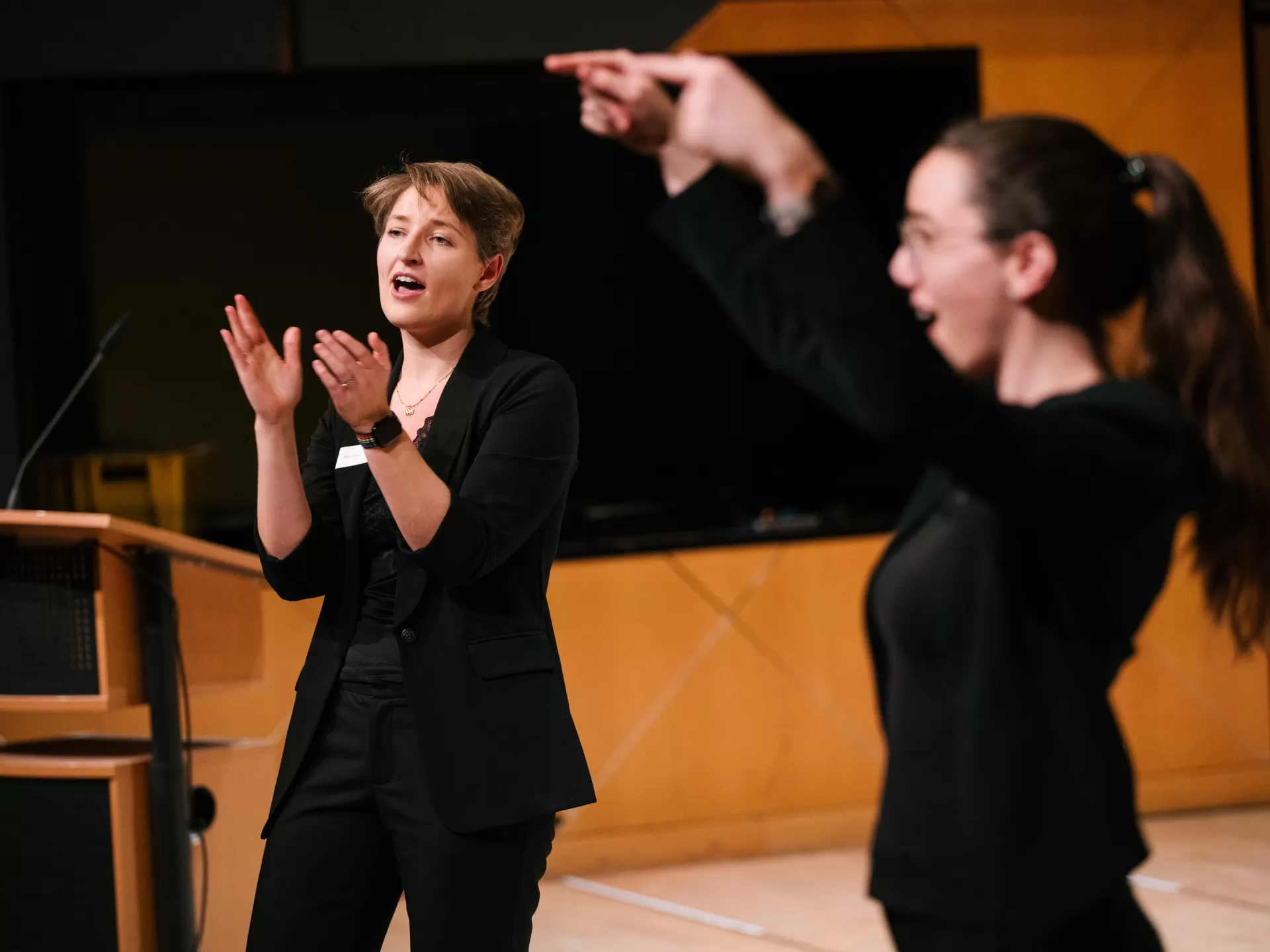 Beitrag Dirigieren Vergabefeier