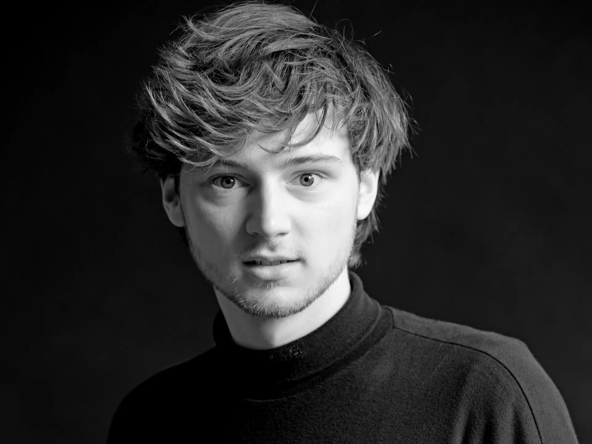 Schwarz-weiß Foto von Friedrich Brückner