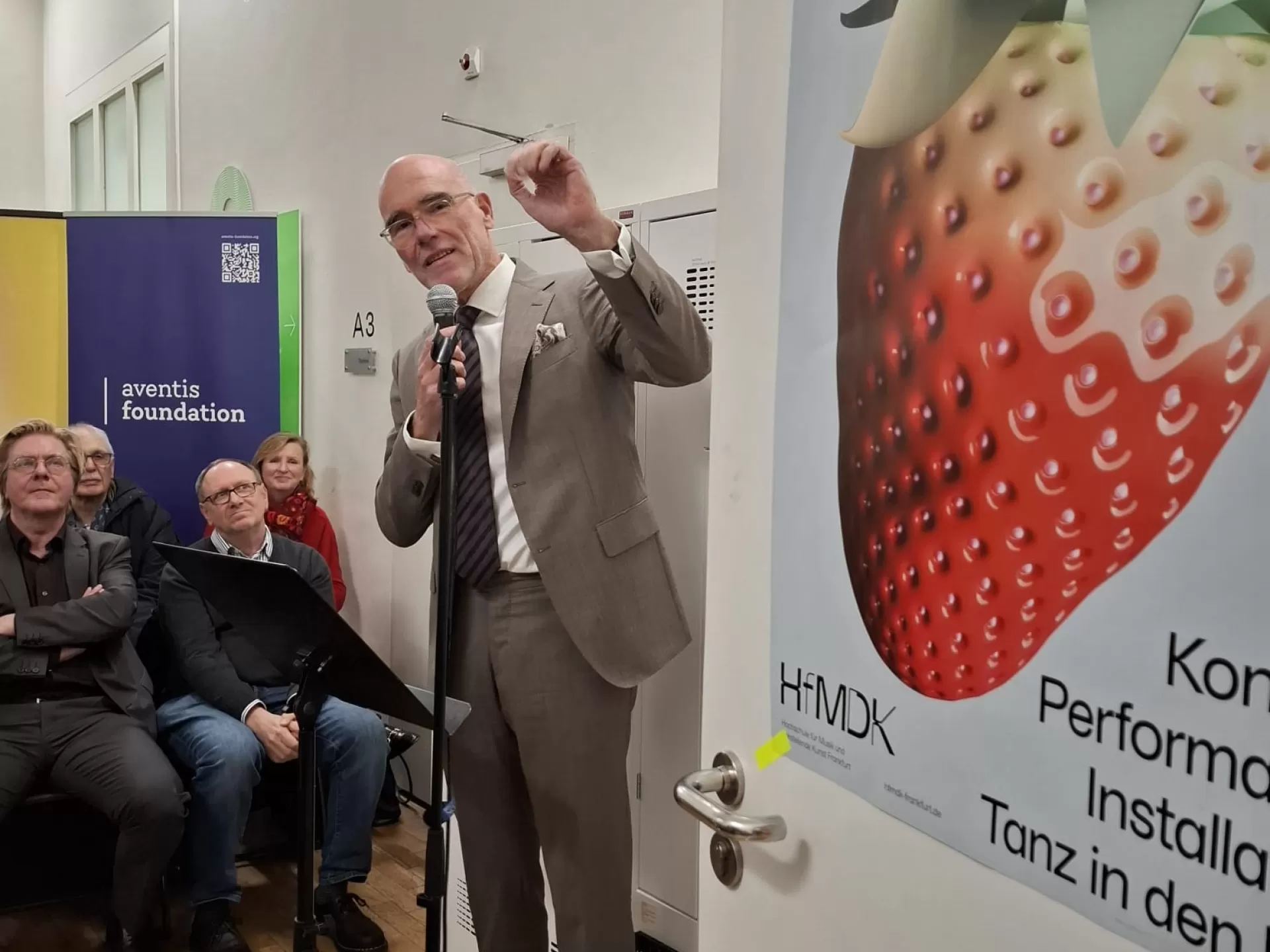 Elmar Fulda bei seinem Grußwort