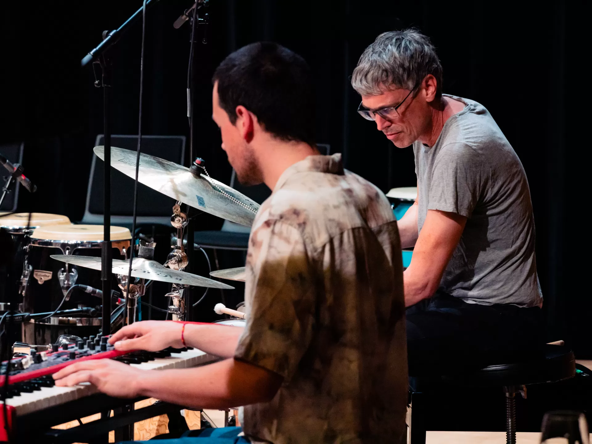 Soulband, Oli Rubow, Drums Aaron Poellet, Keys