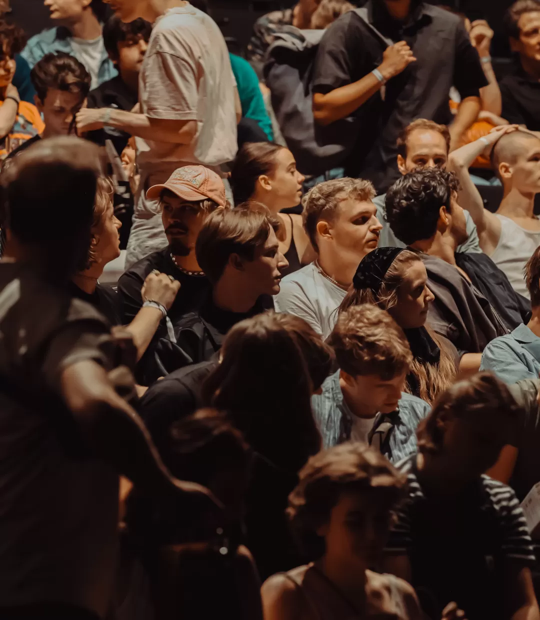 Publikum beim Schauspielschultreffen 2024 in Frankfurt.