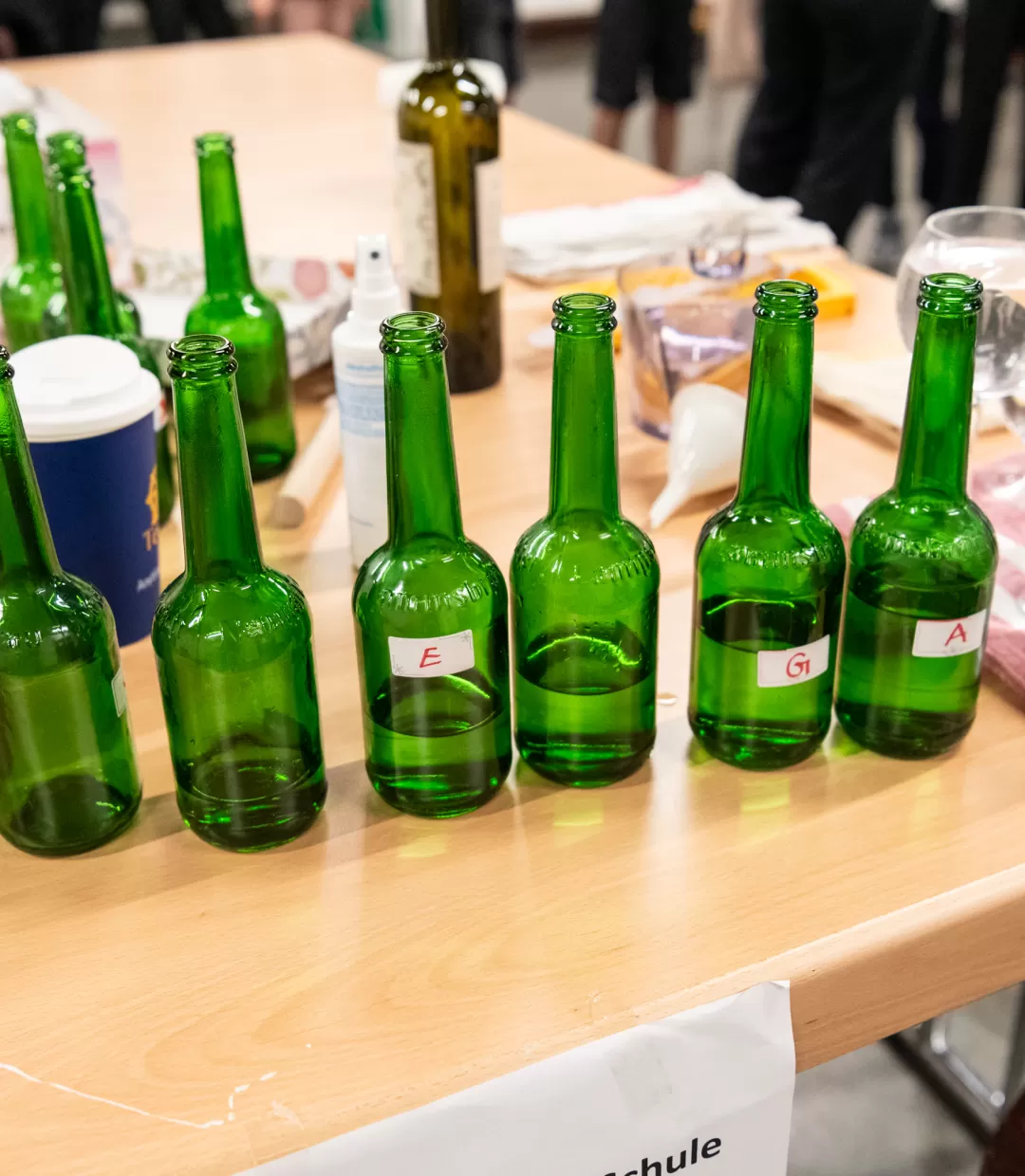 Utensilien für den Auftritt