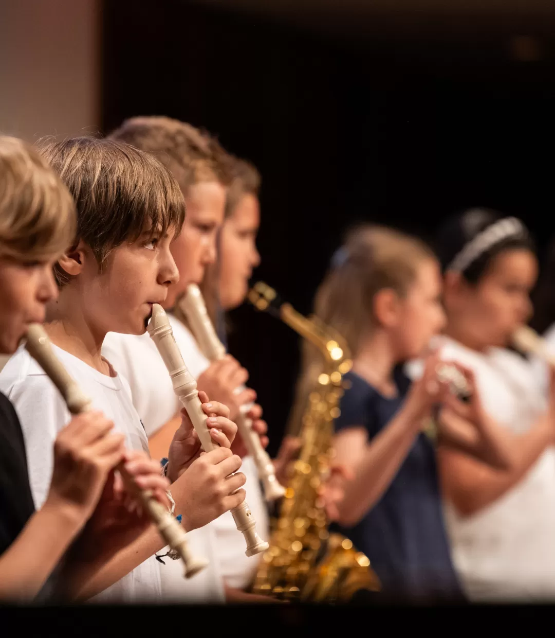 Auftritt einer Schulklasse