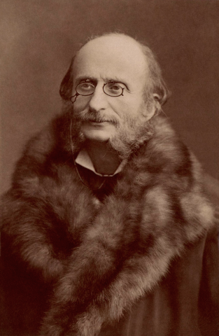 Jacques Offenbach (1819-1880) von Nadar (1820-1910)