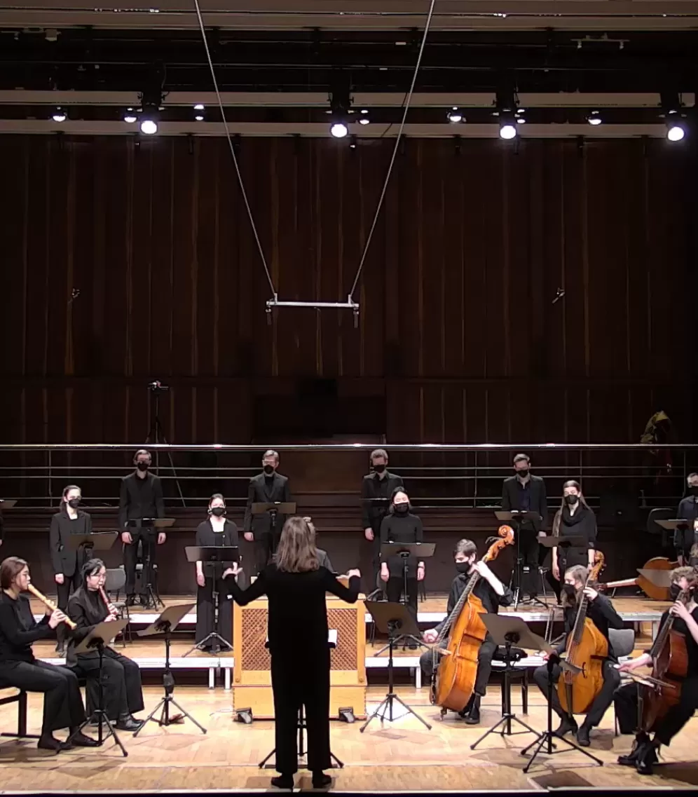 Konzertaufnahme: Julie Grutzka und StudioChor