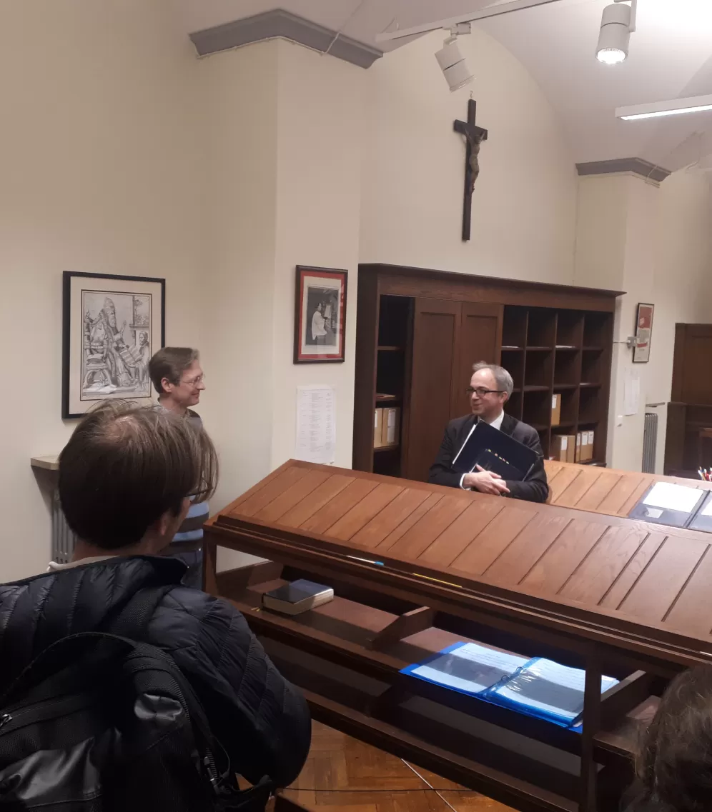 Gespräch mit Chorleiter des Westminster Cathedral Choirs