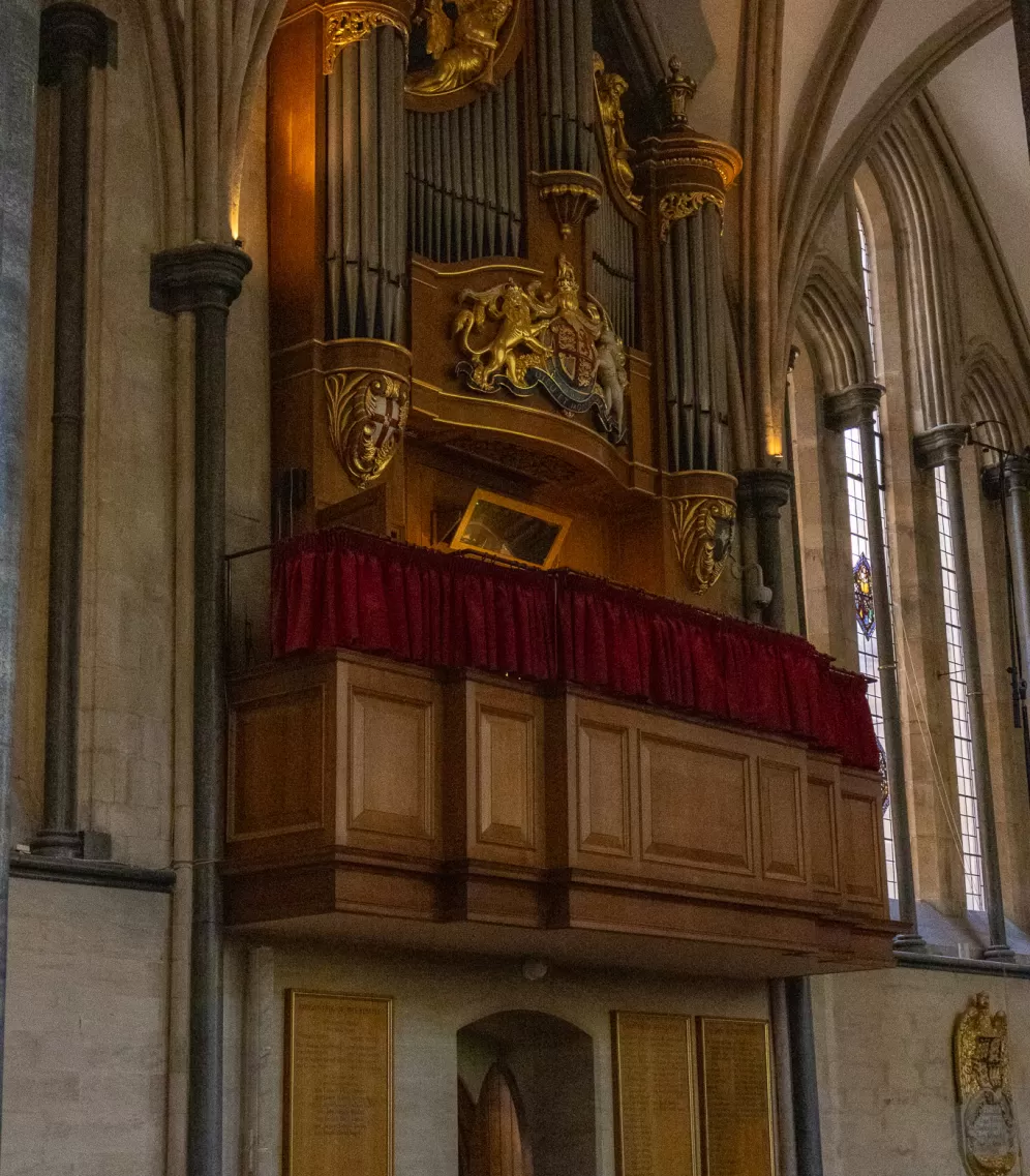 Orgel in TempleChurch