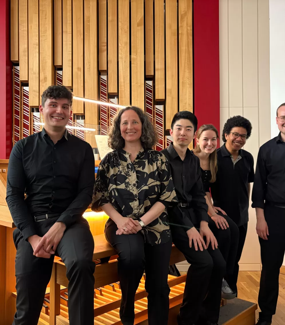 Gruppenfoto der Organist*innen