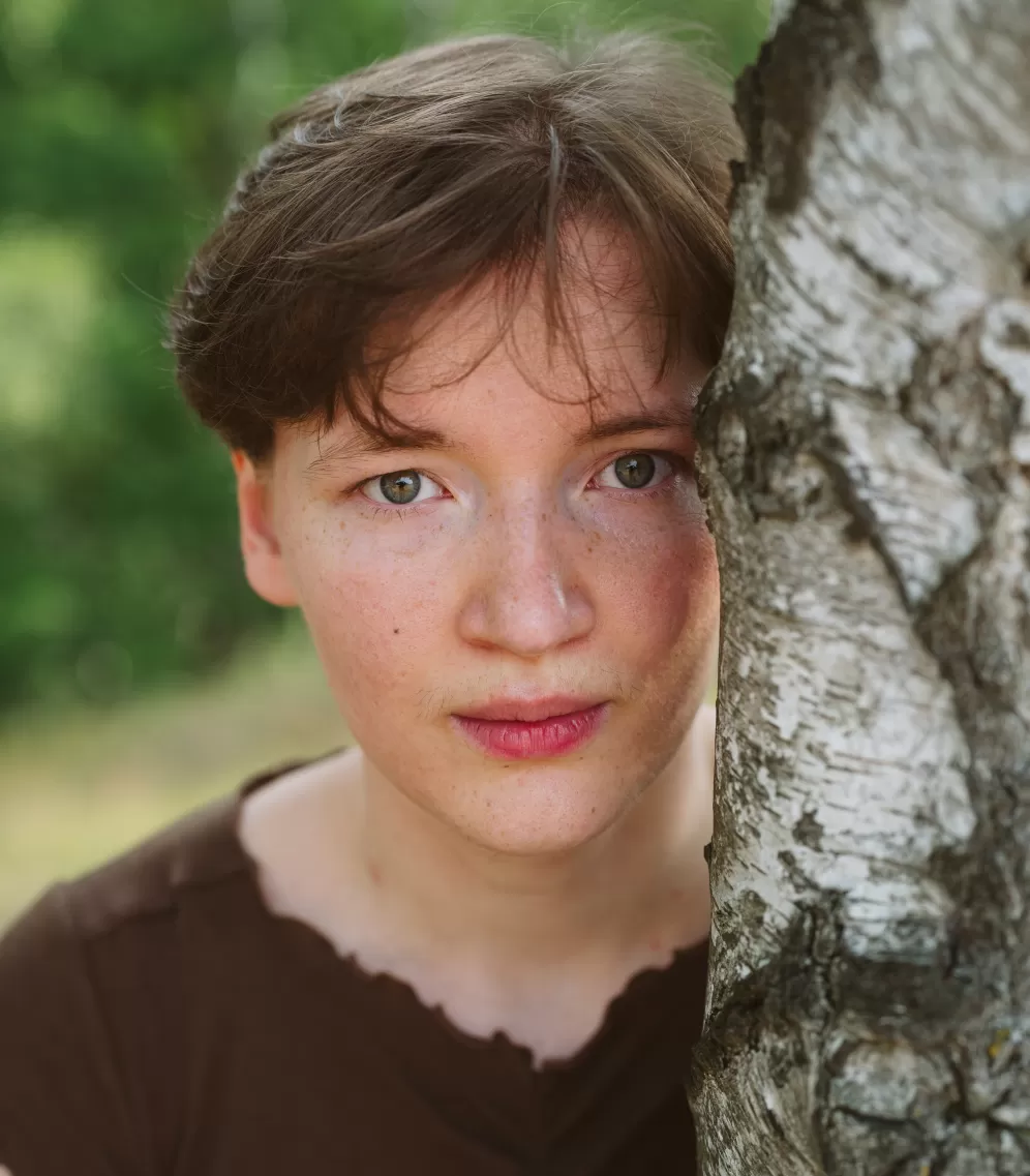 Portrait mit Baum 