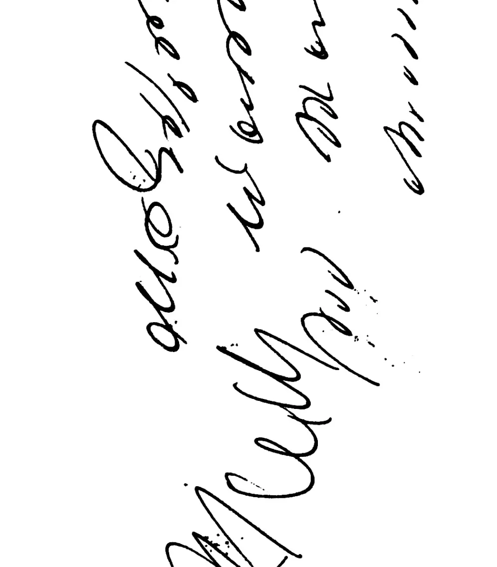 Ilustration, die wie Text anmutet