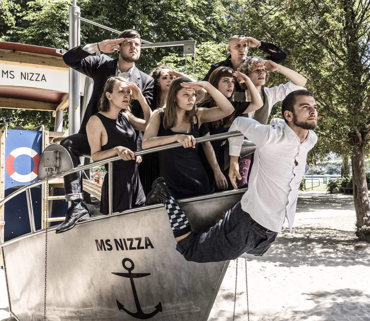 Die Studierenden des Abschlussjahrgangs Schauspiel 2020 blicken in die Zukunft.