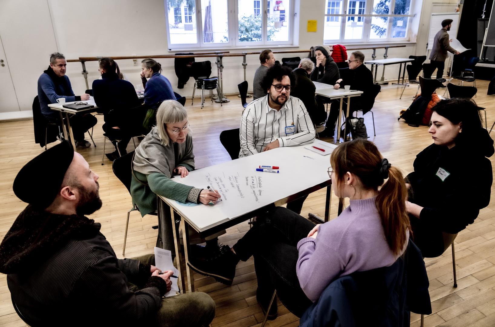 Blick in die Tagungsräumlichkeiten des Symposiums