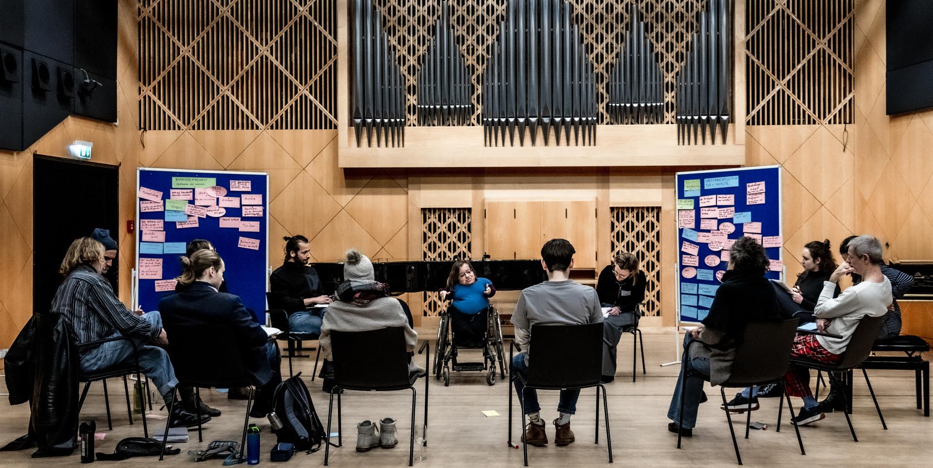 Blick in die Tagungsräumlichkeiten des SymposiumsBlick in die Tagungsräumlichkeiten des Symposiums