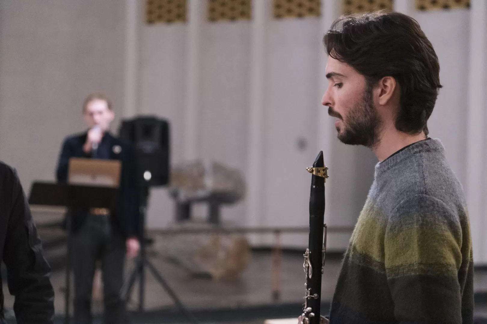 Stiftungsgastprofessur Komposition 2023/34 mit Blablabor, 1. Arbeitsinsel, Performance in KunstKulturKirche 