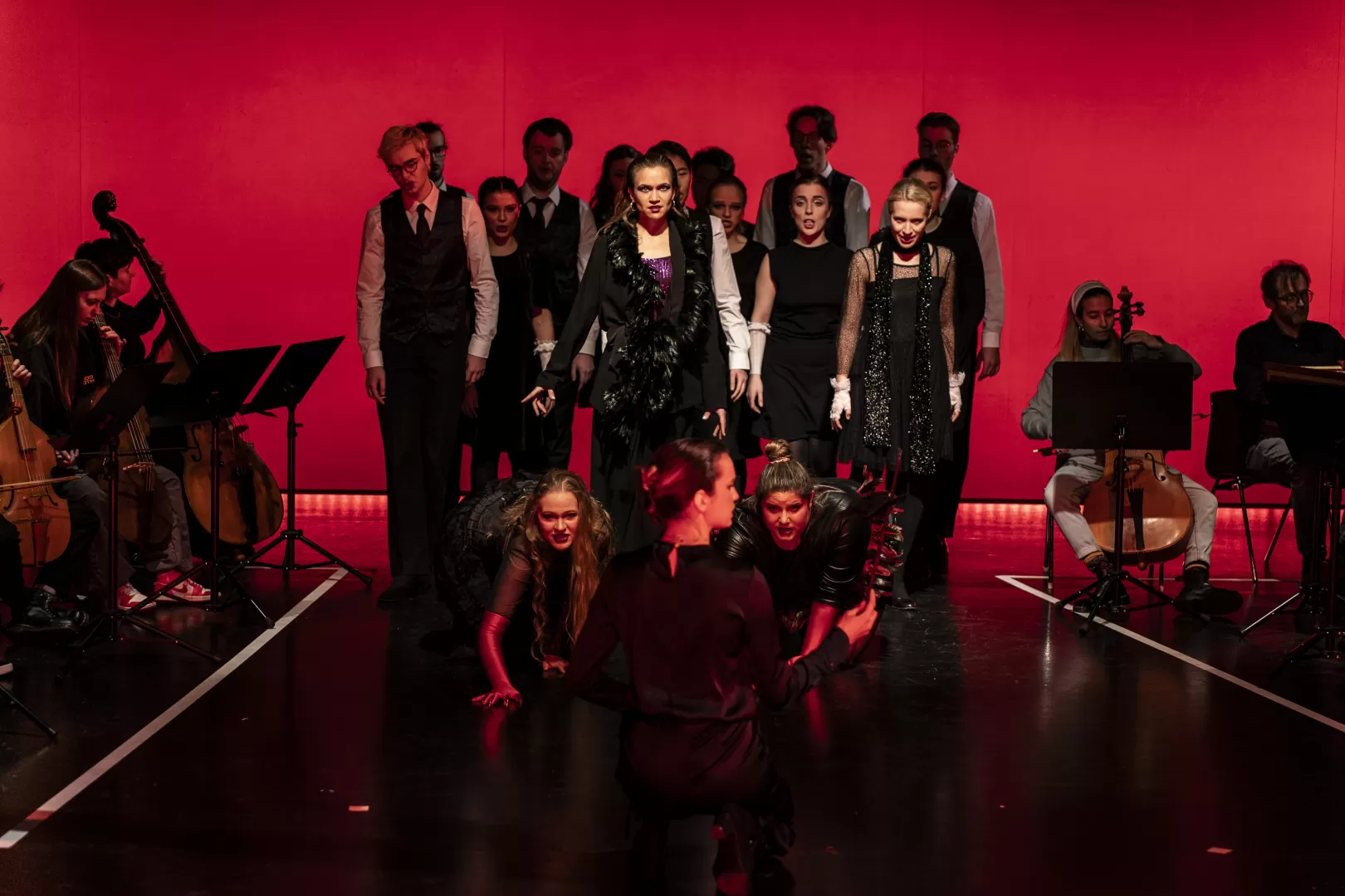 Szene aus der Oper Dido und Aeneas