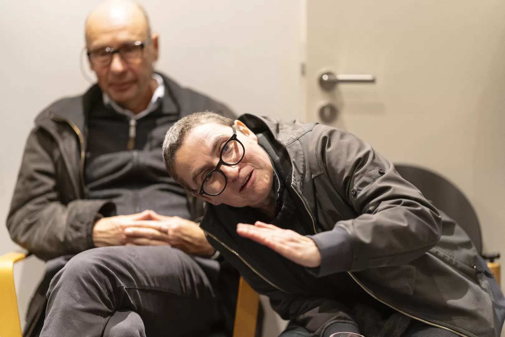 Stiftungsgastprofessur Komposition 2023/24: 1. Arbeitsinsel mit Blablabor, Diskussion mit Annette Schmucki