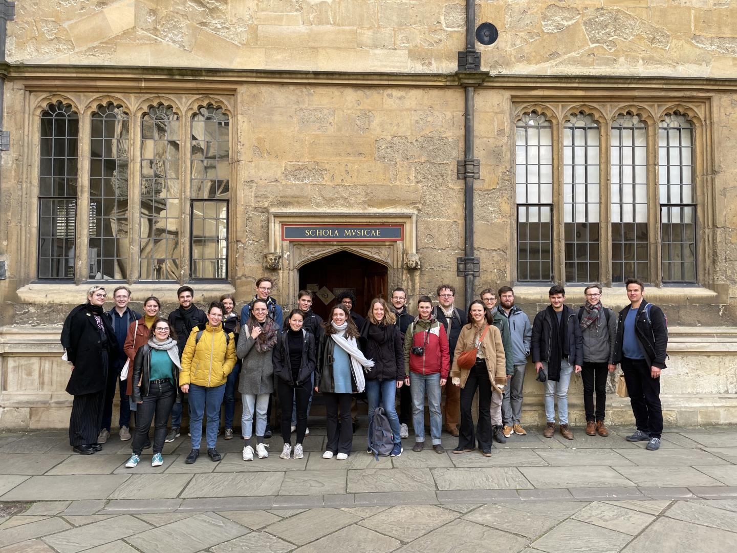 Gruppenfoto in Oxfort