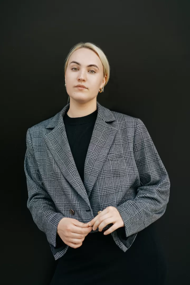 Portrait der Studentin Anastasiia Struzhak.