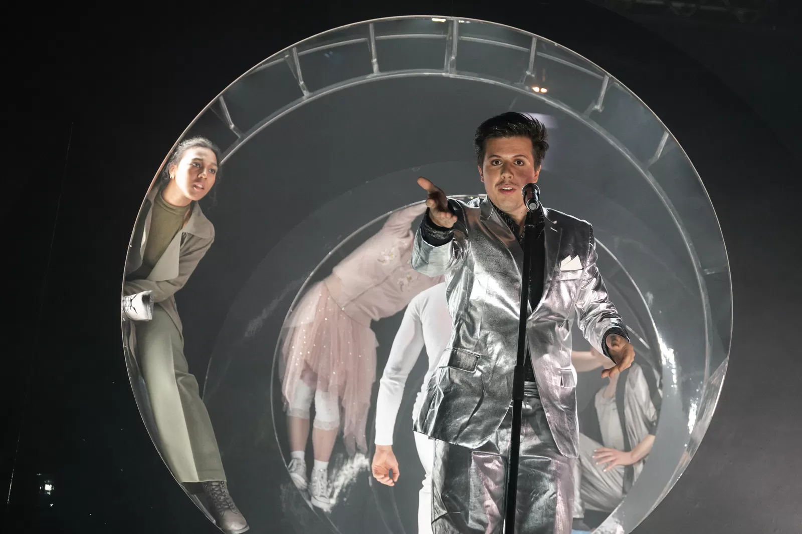 Alex Kapl in der Produktion Kokoro