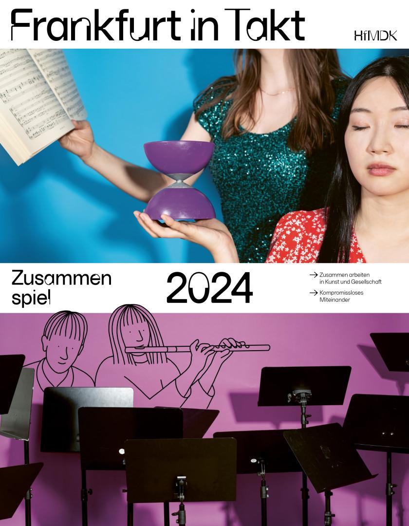 Titelseite des Magazins Frankfurt in Takt zum Thema Zusammenarbeit