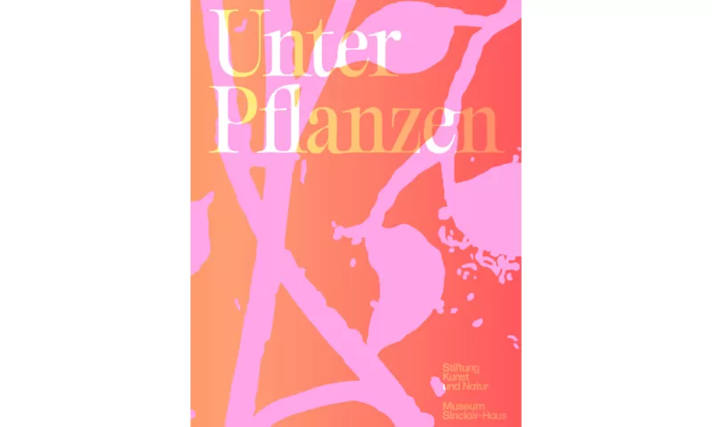 "Unter Pflanzen" auf buntem Hintergrund