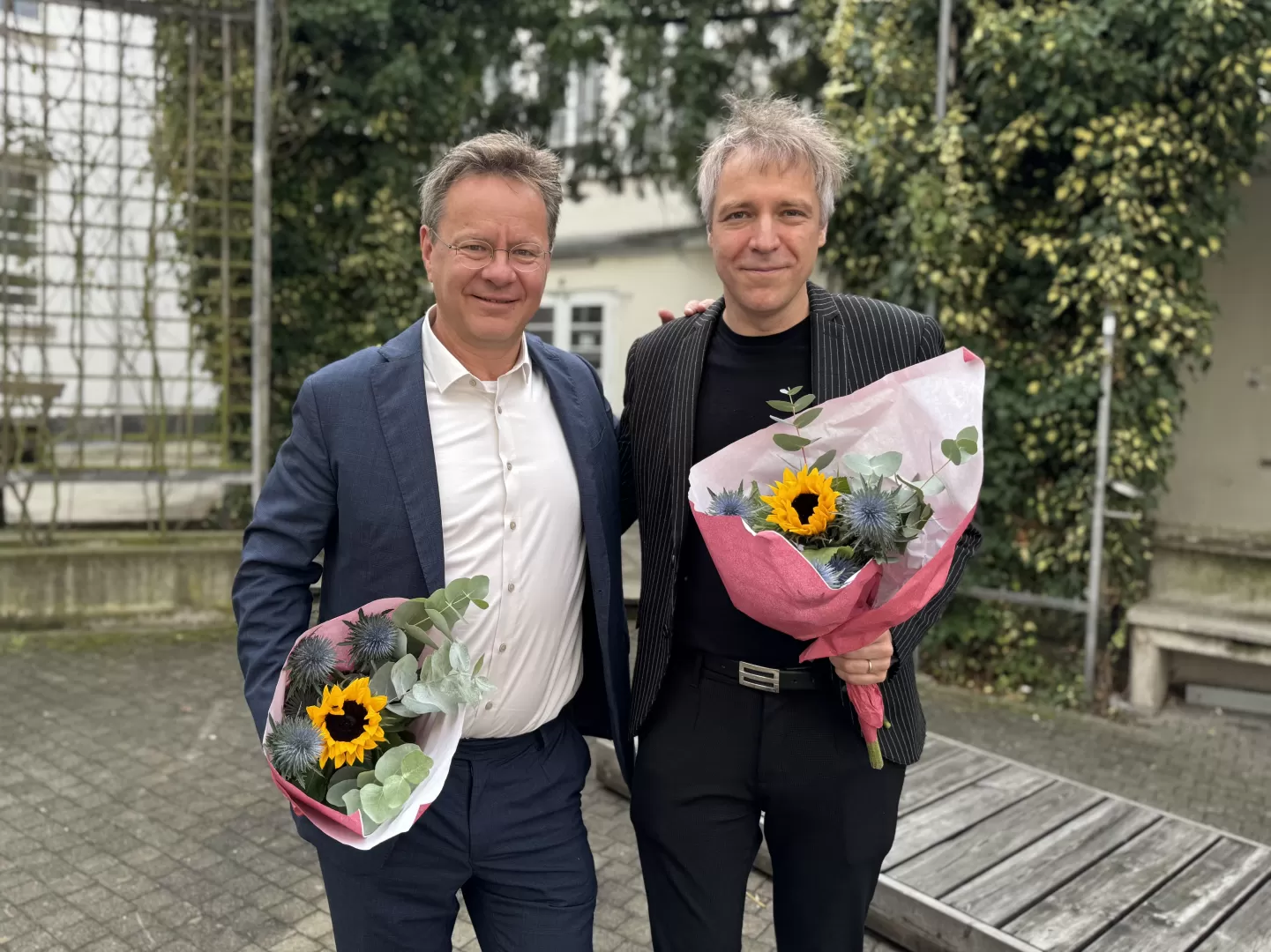 die beiden neuen Vizepräsidenten