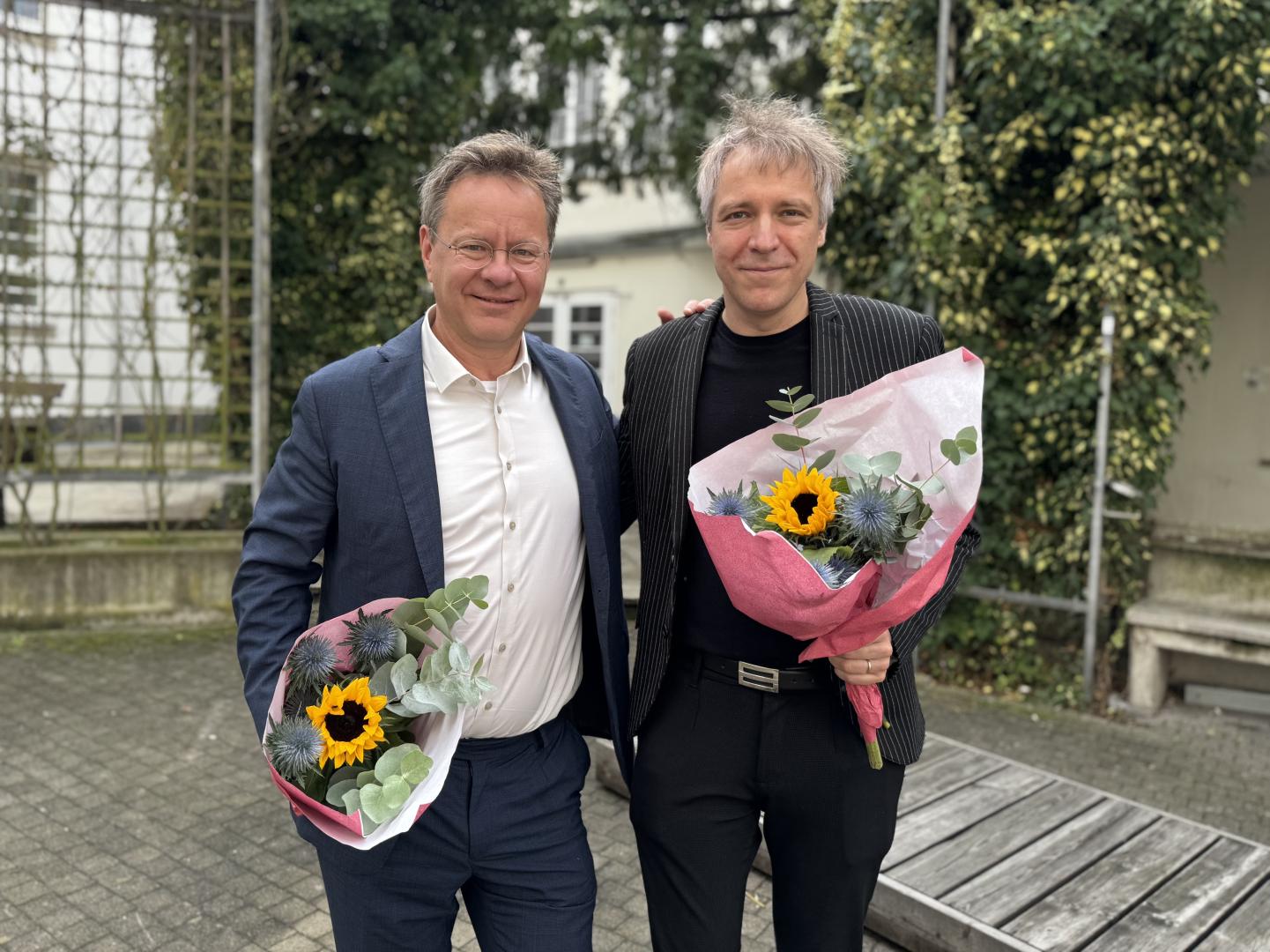 die beiden neuen Vizepräsidenten