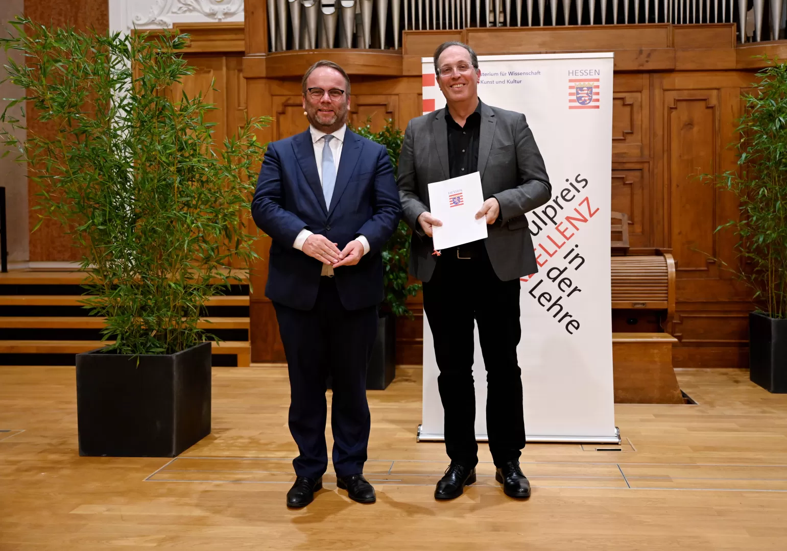 Timon Gremmels und Hedayet Djeddikar