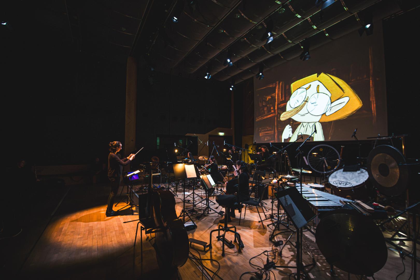 Musik für Stummfilme_Comicgraphik