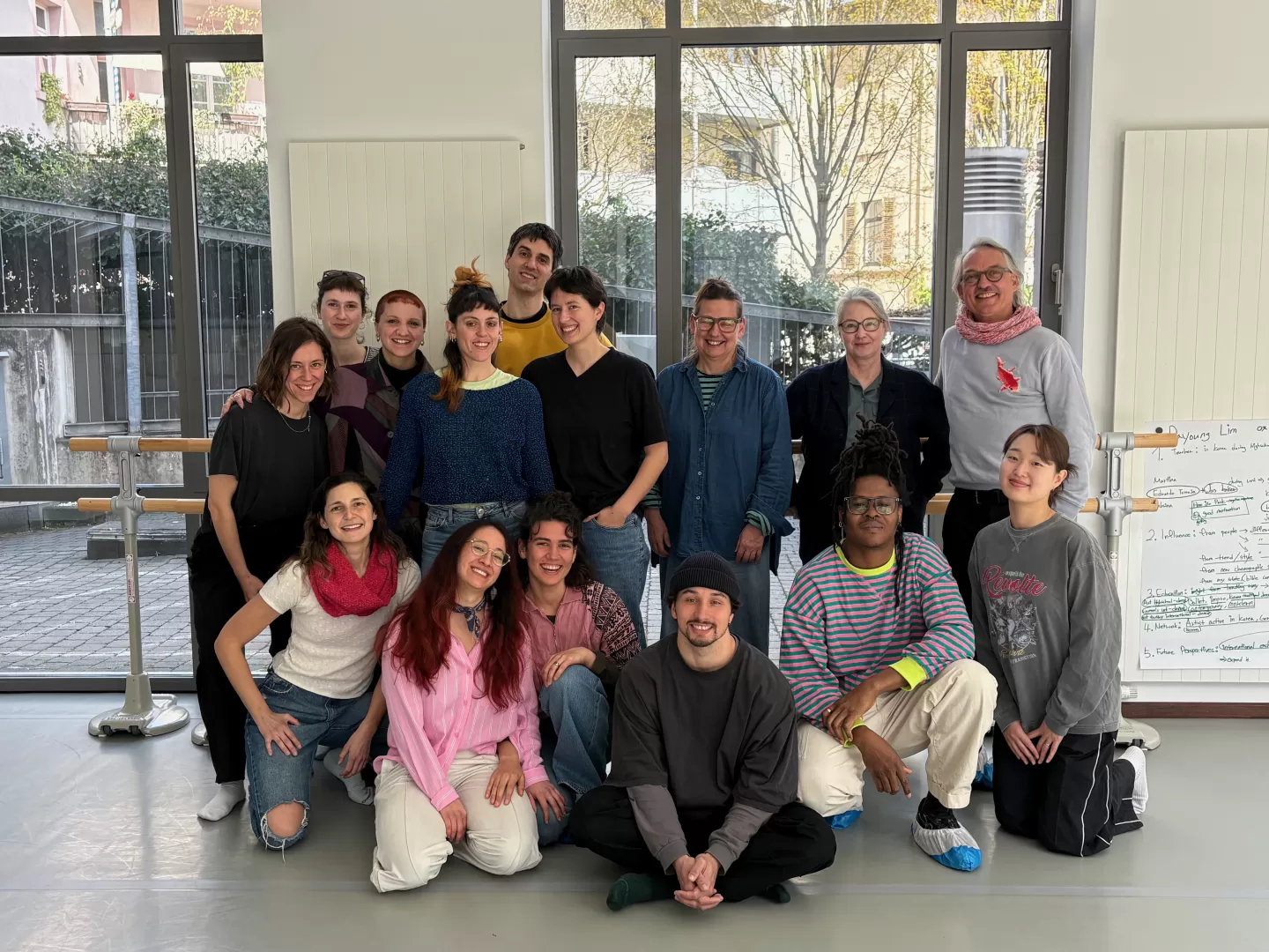 Gruppenfoto MA CoDE G11 und G12-Studierende