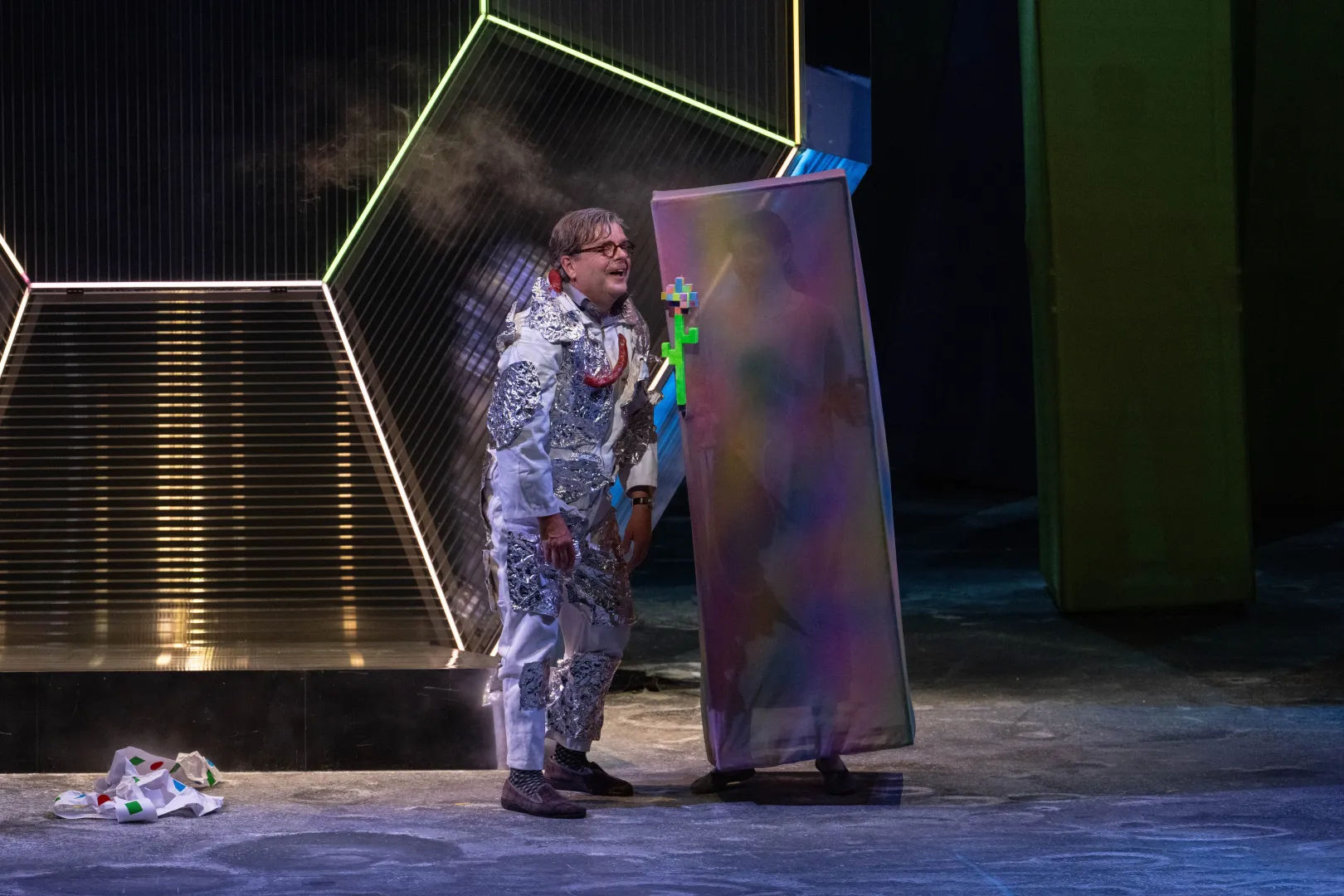 Gaja Napast auf der Bühne der Bregenzer Festspiele