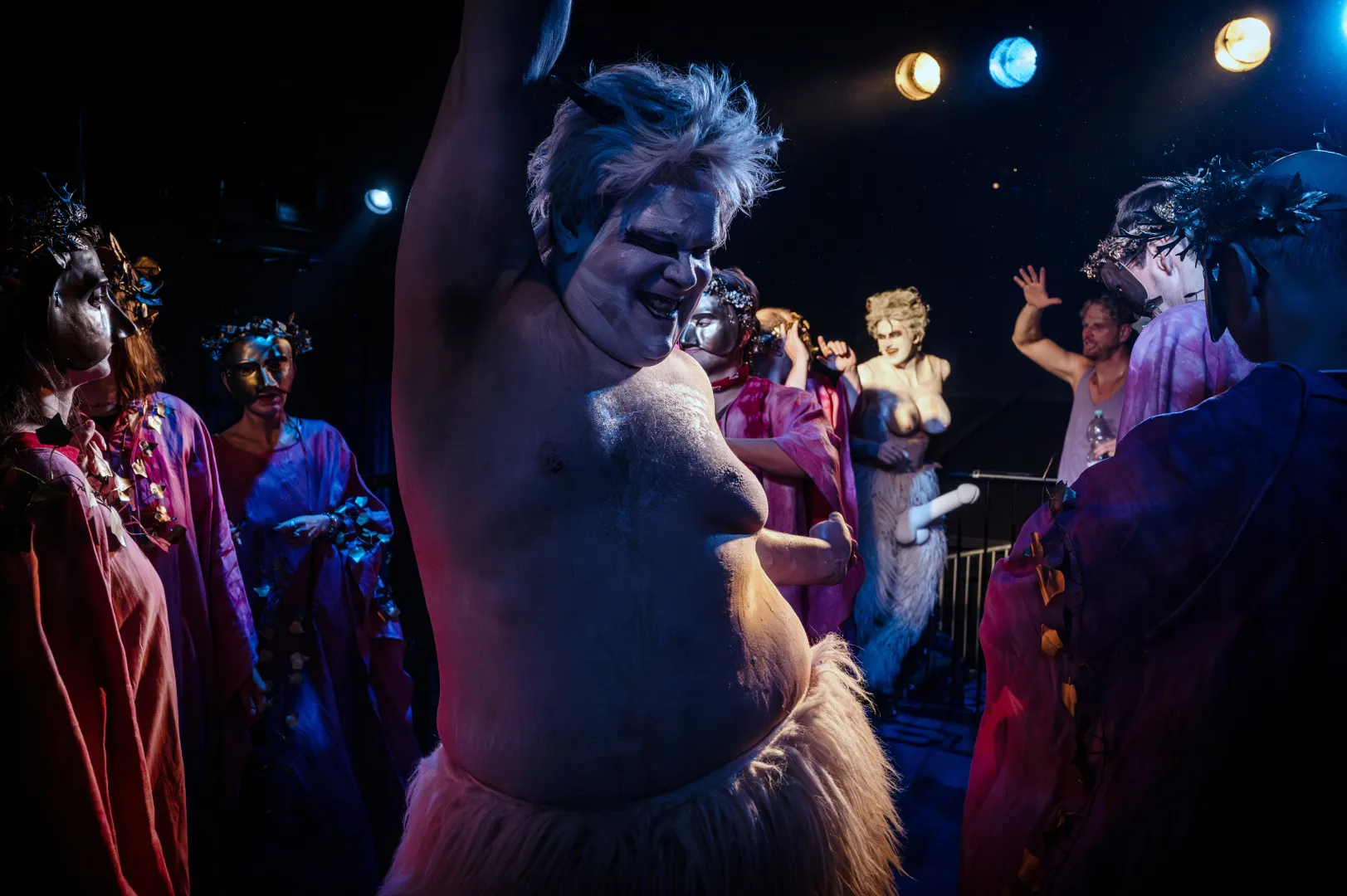 satyr dancing