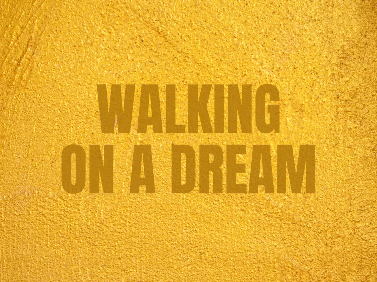 Titel des Liederabends auf gelben Hintergrund.