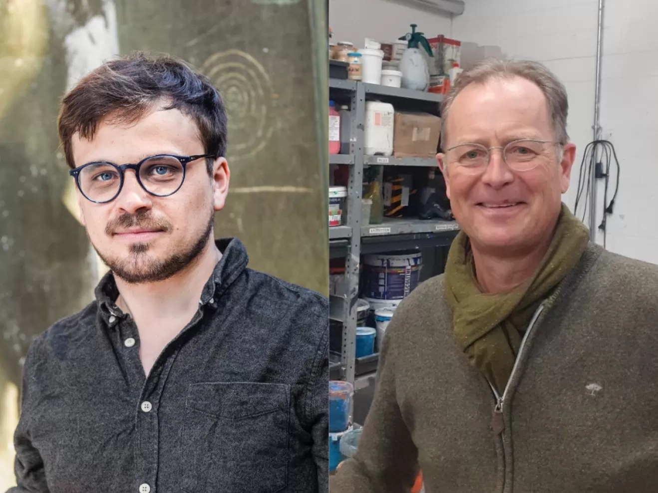 Portraitfotos Maximilian Enderle und Hinrich Drews