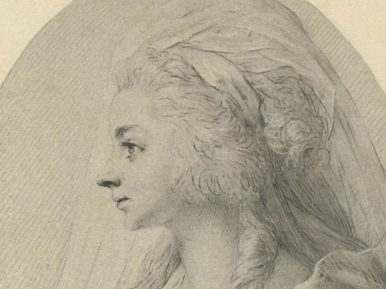 Porträt-Zeichnung von Sara Levy