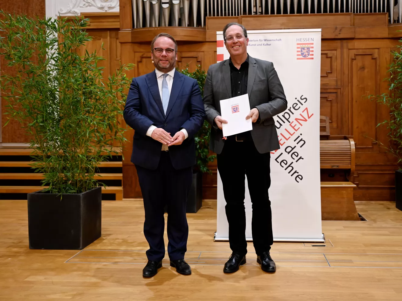 Timon Gremmels und Hedayet Djeddikar