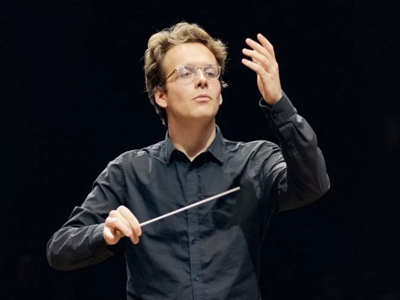 Klaus Jakob Vleeming beim Dirigieren