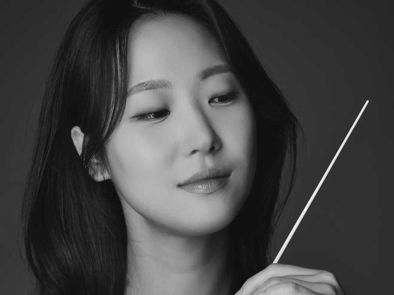 Lena Yeeun Oh mit Dirigierstab